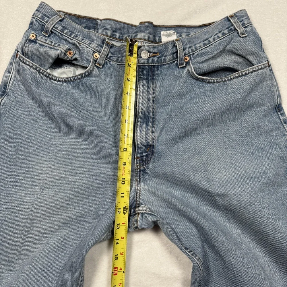 Vintage Levis 550 Jeans Mens 38x30 Blue Relaxed Fit Denim Light‎ Wash 90s